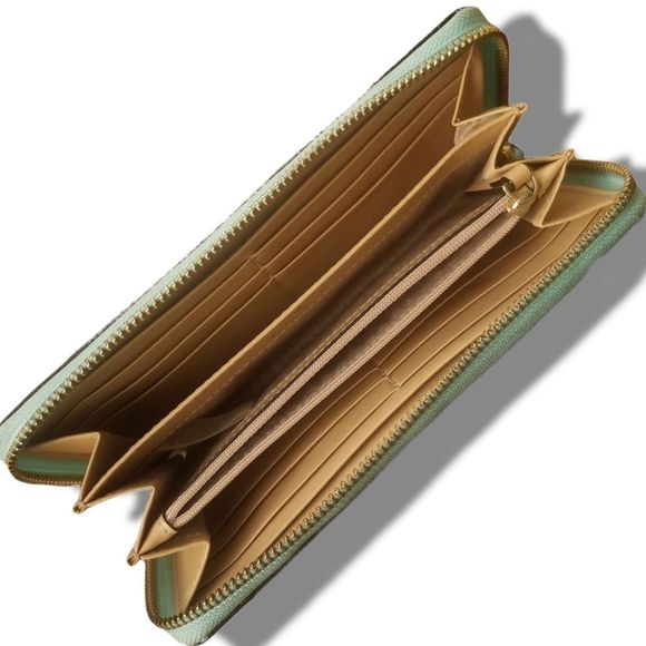 ⭐️ Kate Spade Wellesley Neda Zip Around Wallet in Mint - Picture 6 of 9